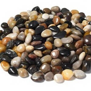 Mixed Colorful Pebble Stone