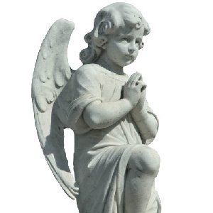 Angel Child Marble Statue