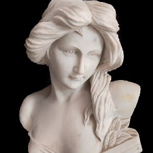Sexy Woman Bust Sculpture